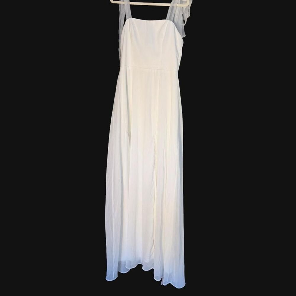 Lulus White Maxi Formal Dress